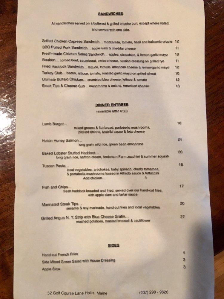 River Tap And Grill Menu