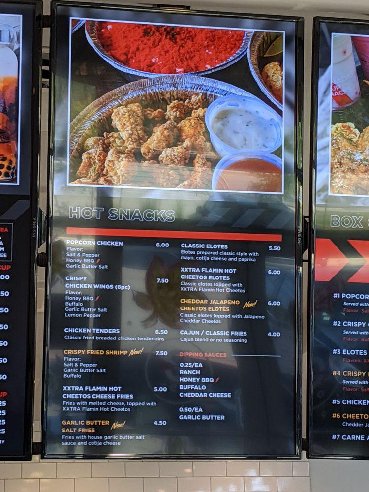 Menu at Zero Degrees restaurant, Cedar Park