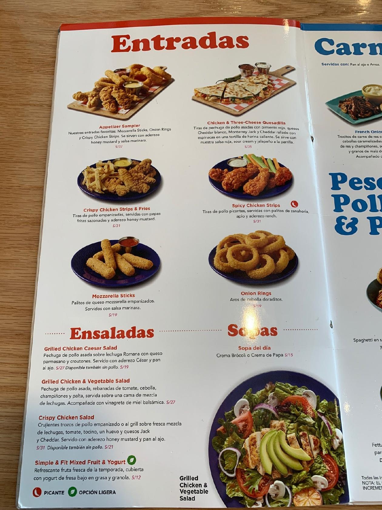 Menu at IHOP - International House of Pancakes restaurant, Surquillo