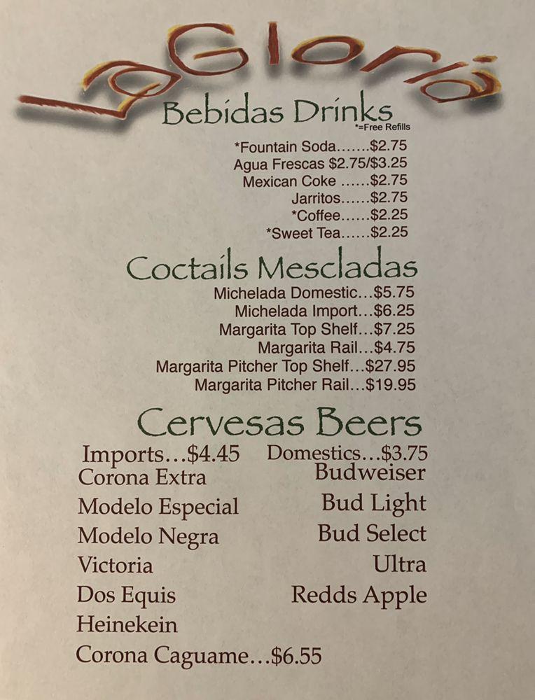 menu-at-la-gloria-mexican-restaurant-bridgeton