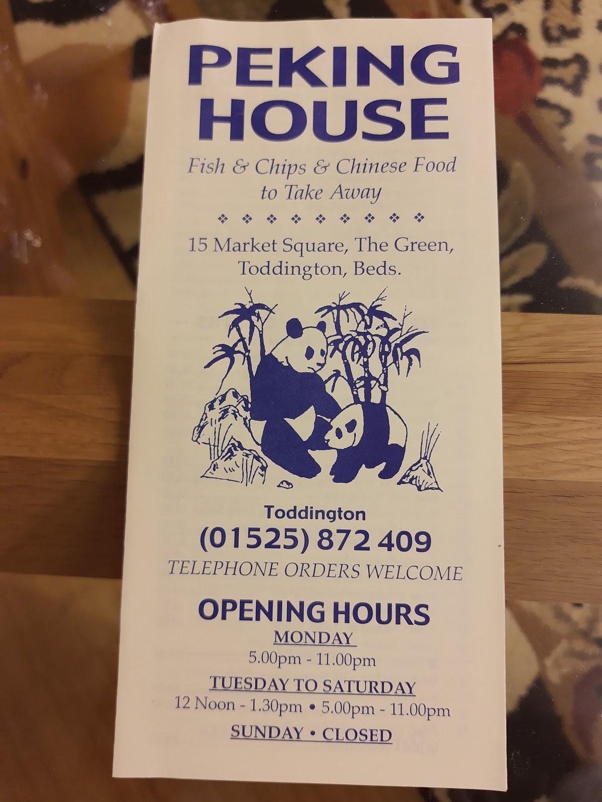 Peking House, 15 Market Square in Luton Restaurant reviews