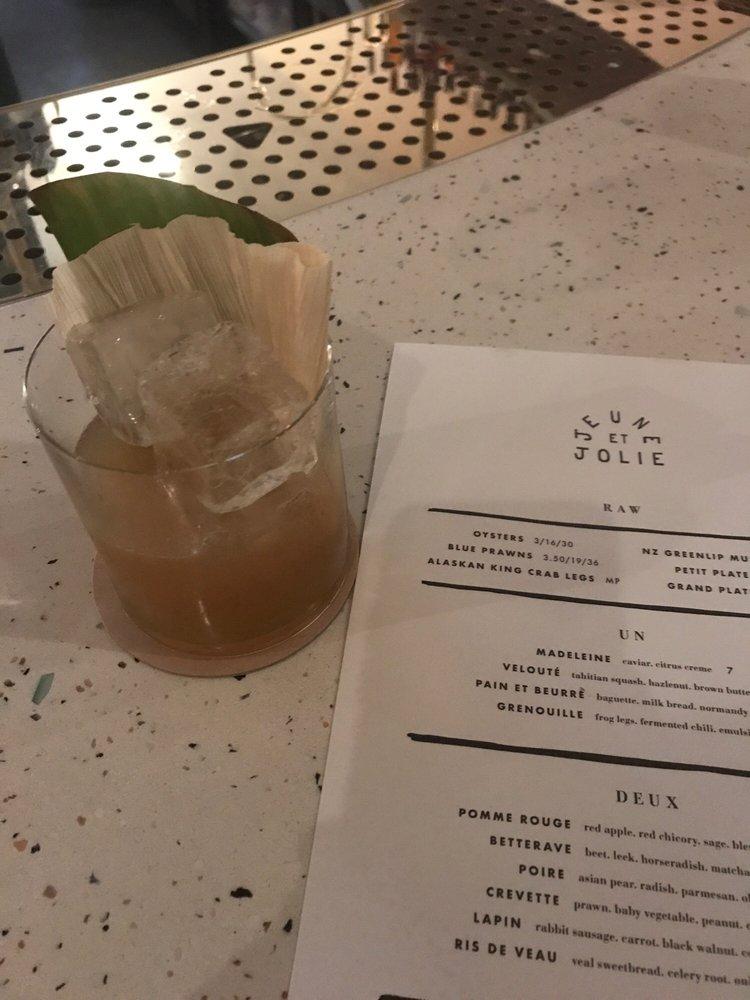 Menu at Jeune et Jolie restaurant, Carlsbad