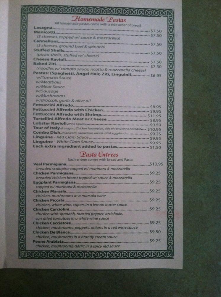 Menu at Joe's Pizza Pasta & Subs pizzeria, Arlington, Matlock Rd Ste 100