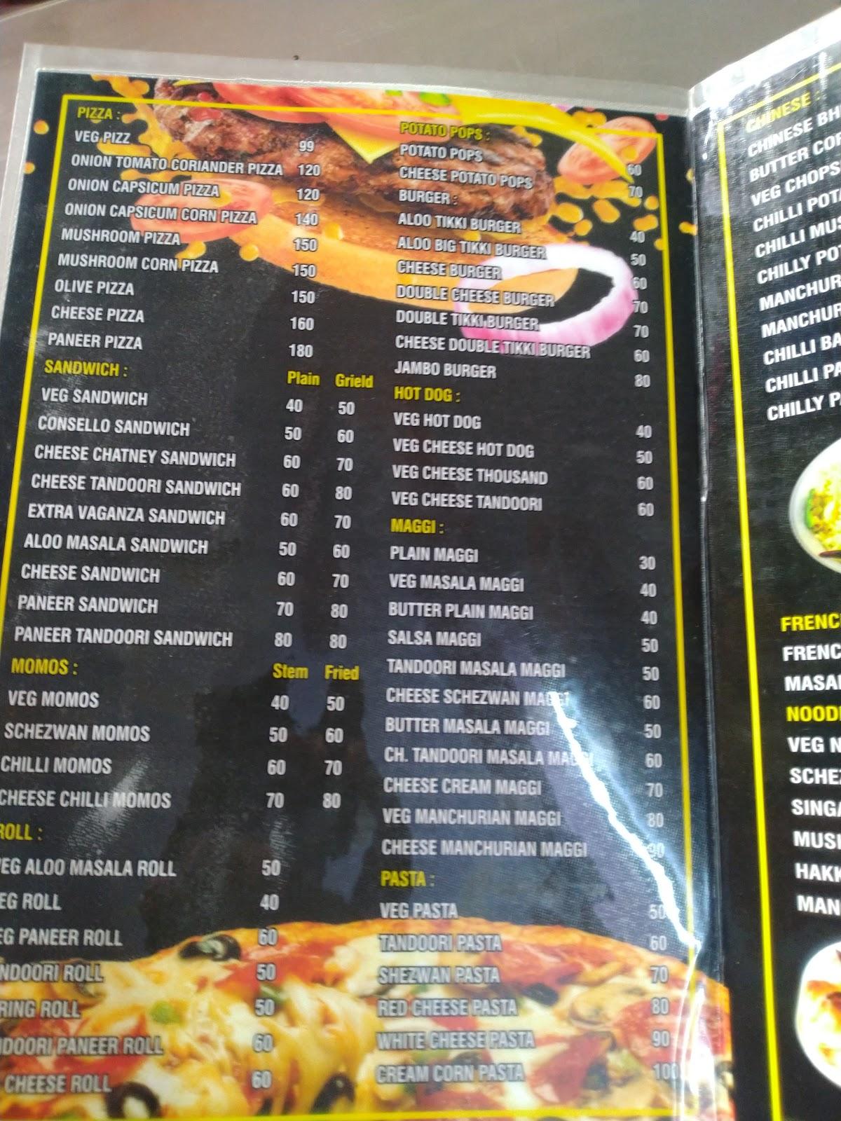 Menu At Dish Chinese Fast Food, Kota