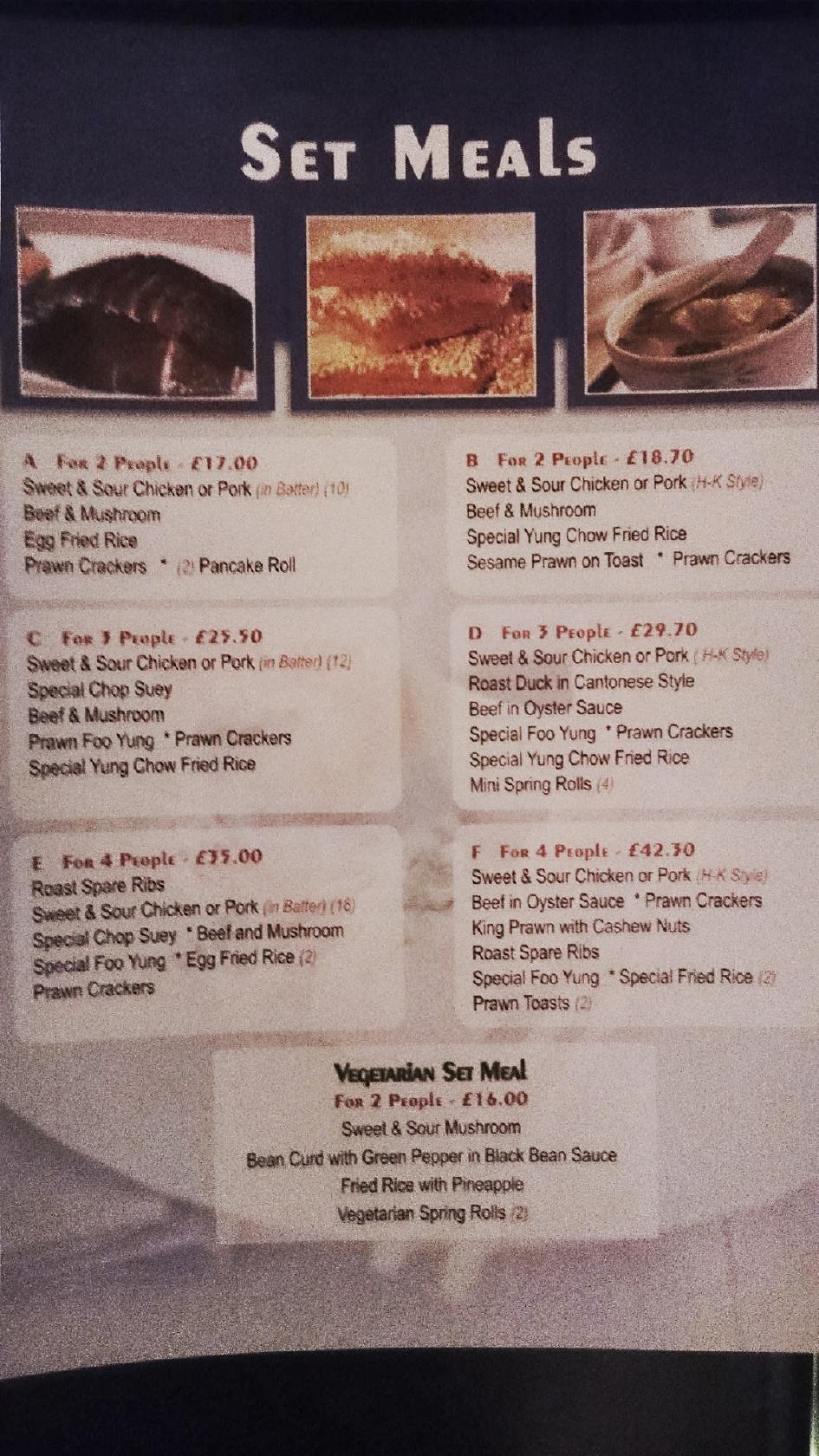 Menu at Frampton Fish Bar, Frampton Cotterell