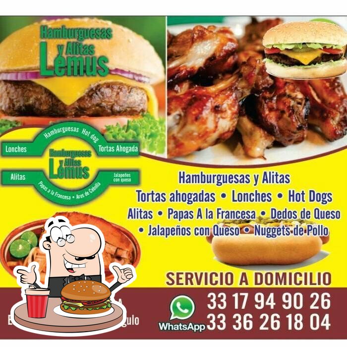 Hamburguesas Y Alitas Lemus Restaurant, Guadalajara, Pedro Buzeta 355 A