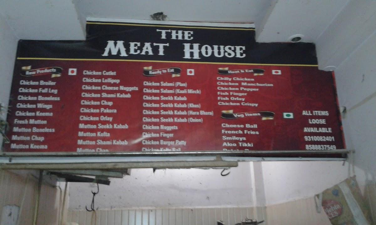 Menu at The Meat House, Delhi