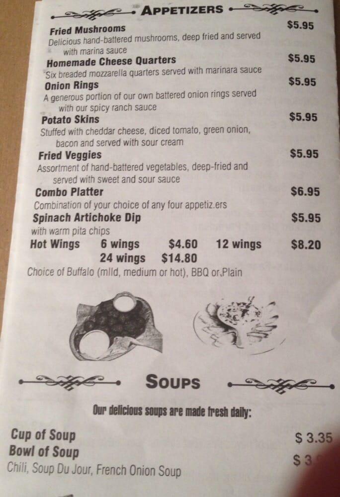 Menu at Fork And Finger Restaurant, Portsmouth
