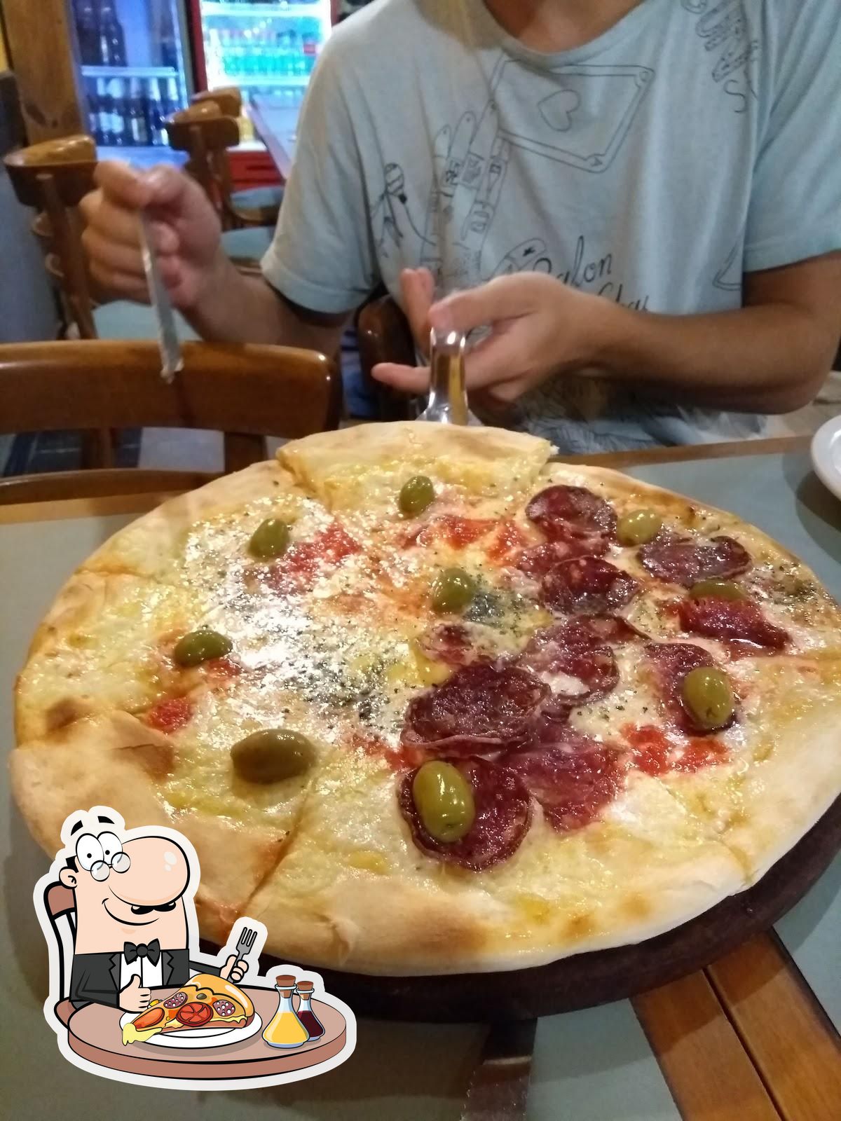 Restaurante La Jirafita Pizza A La Piedra, San Bernardo - Opiniones del  restaurante