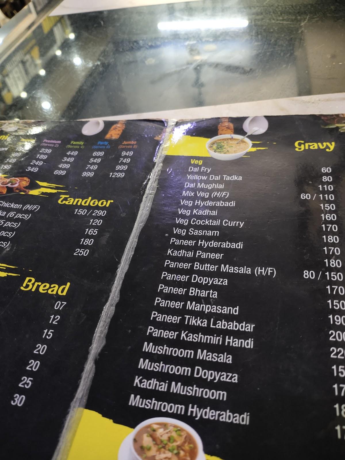 Menu at ABI'S KITCHEN, Rourkela