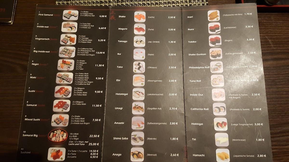bilder von samurai sushi aschaffenburg