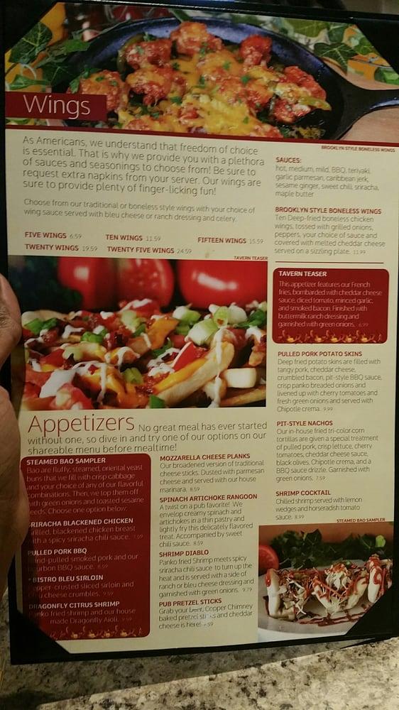 Menu at Copper Chimney Grill and Bar, Palm Bay