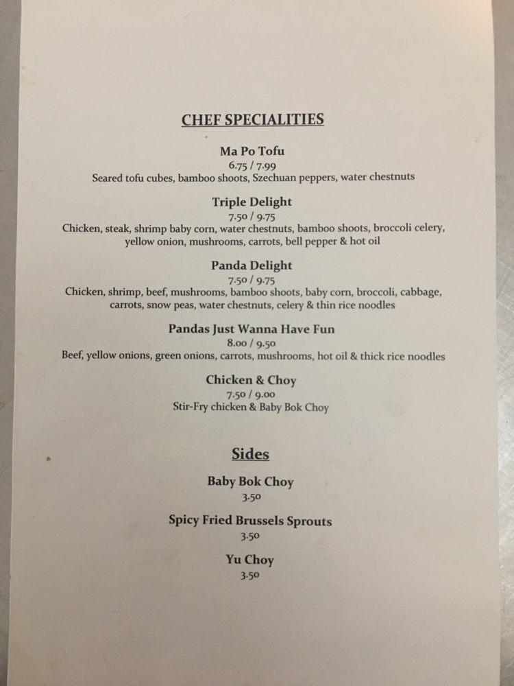 Menu at Bamboo restaurant, San Antonio, S Flores St Suite 111