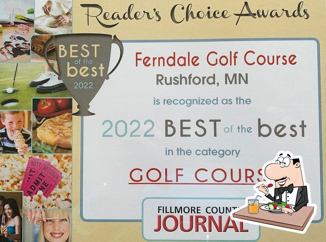 Ferndale Golf Course Rushford Restaurant menu prices and reviews