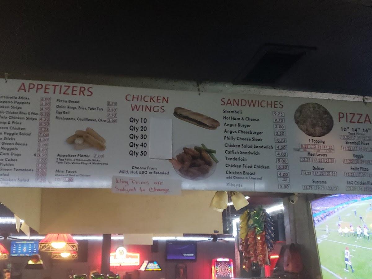 Menu at Algonquins III pub &amp; bar, Henderson, 213 US Hwy 41