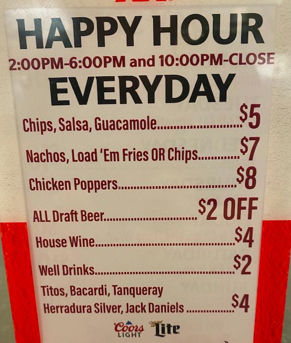 Menu at Howler's Restaurant & Sports Bar, Gilbert