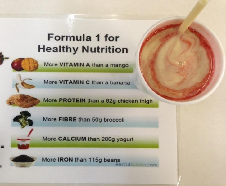 Menu at Nutrition Club, Jacksonville