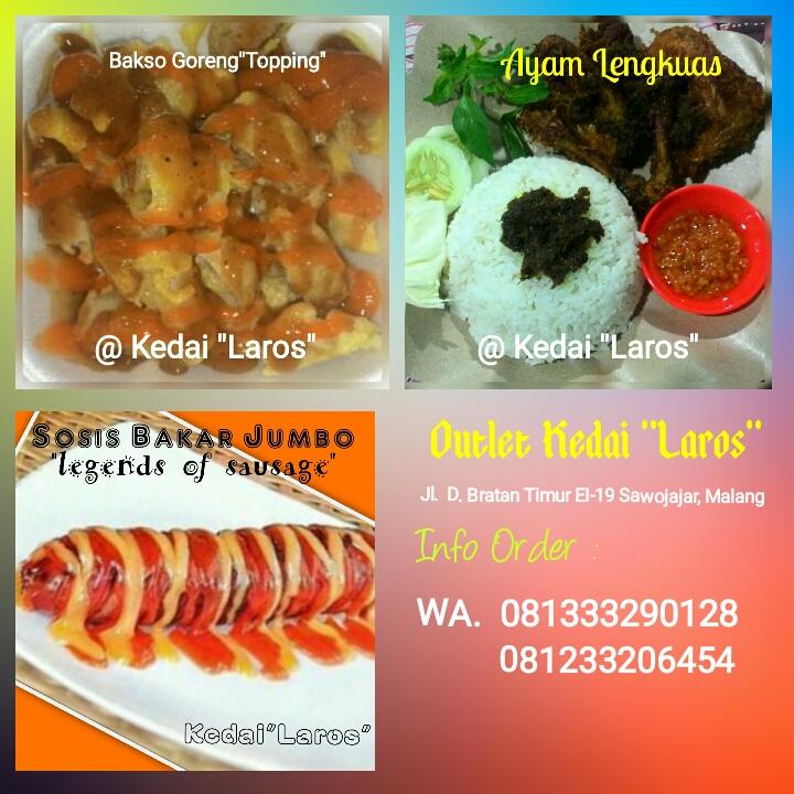 Menu at Outlet Kedai 