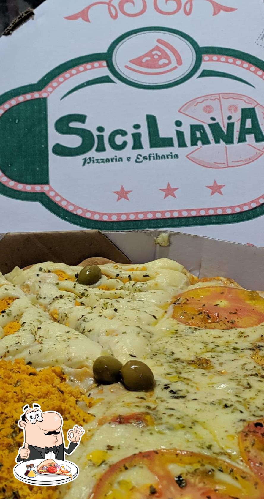 Pastel Caipira: Pizzaria Siciliana Canto do Mar