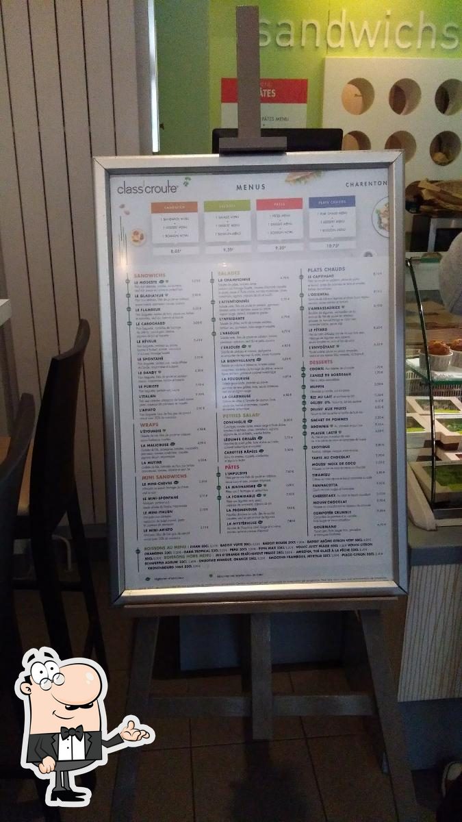 class'croute Charenton fast food, CharentonlePont, 120 Rue de Paris Restaurant menu and reviews