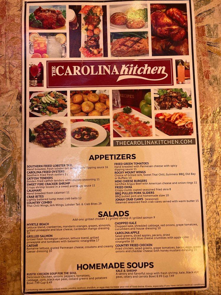 Menu At Carolina Kitchen Bar Grill Hyattsville   R7f7 Menu Carolina Kitchen Bar And Grill 2022 10 