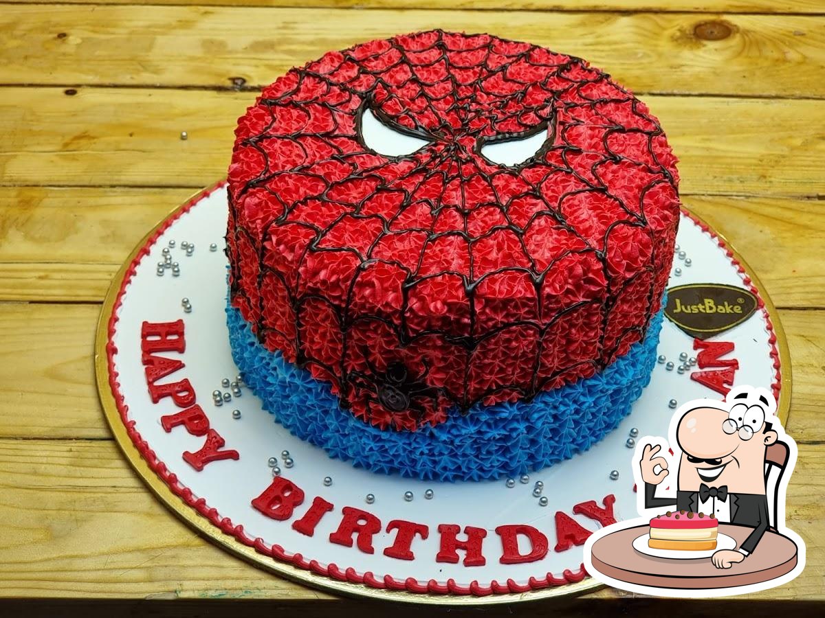 Spiderman Cake - 2208 – Cakes and Memories Bakeshop