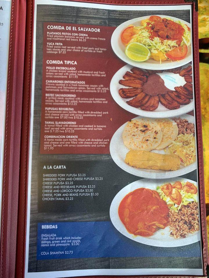 Menu at La Margarita Express restaurant, Salem, 515 Chemeketa St NE