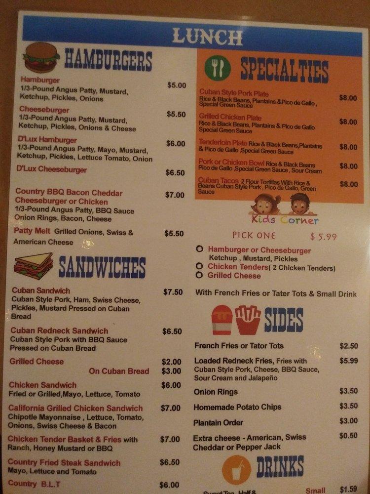 Menu at The Country Corner Kitchen restaurant, Ellijay, Old Hwy 5 S