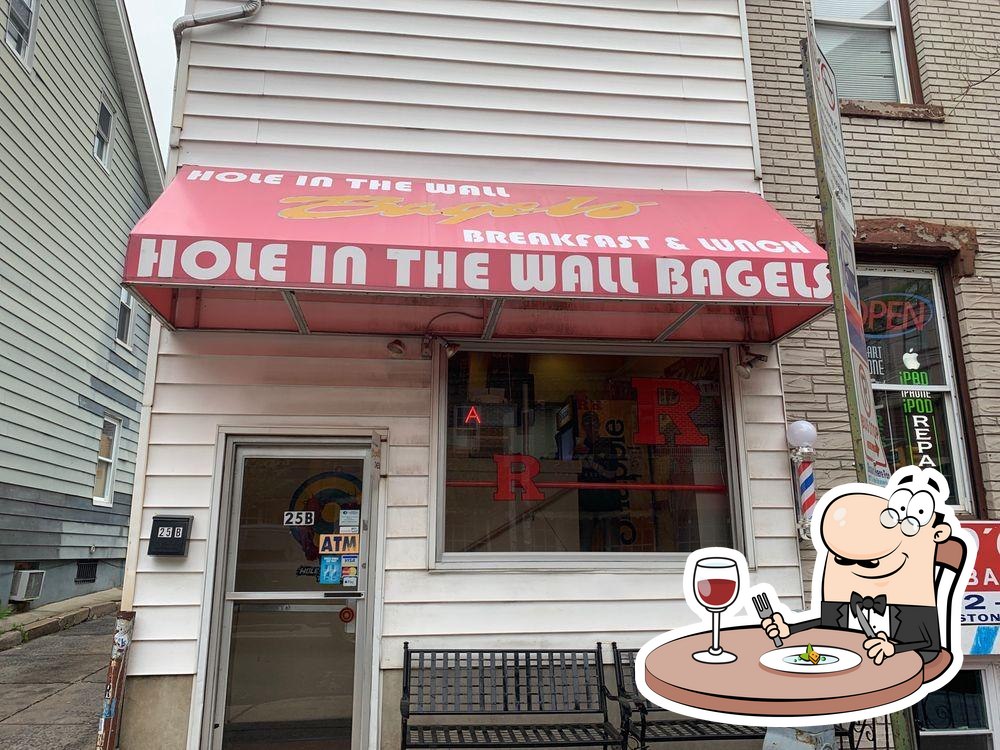 Hole In The Wall Bagels in New Brunswick Restaurant menu and reviews