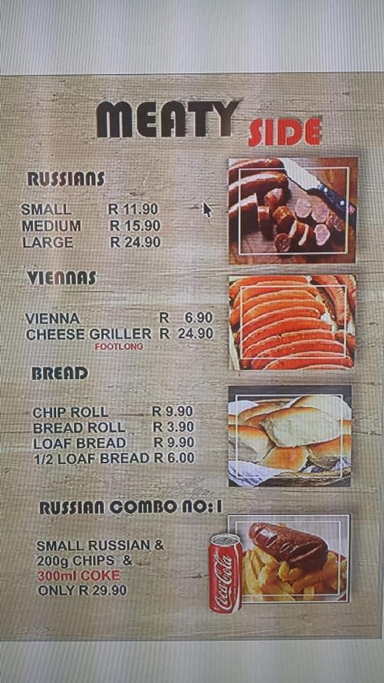 Menu at The Fish & Chips Co Arcadia Tel 0662437327, Pretoria