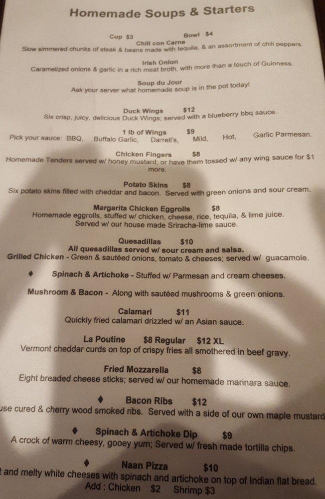 Menu at Indian Lake Restaurant, Indian Lake, NY30