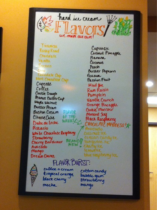 Menu at Double Twister Ice Cream desserts, Danbury