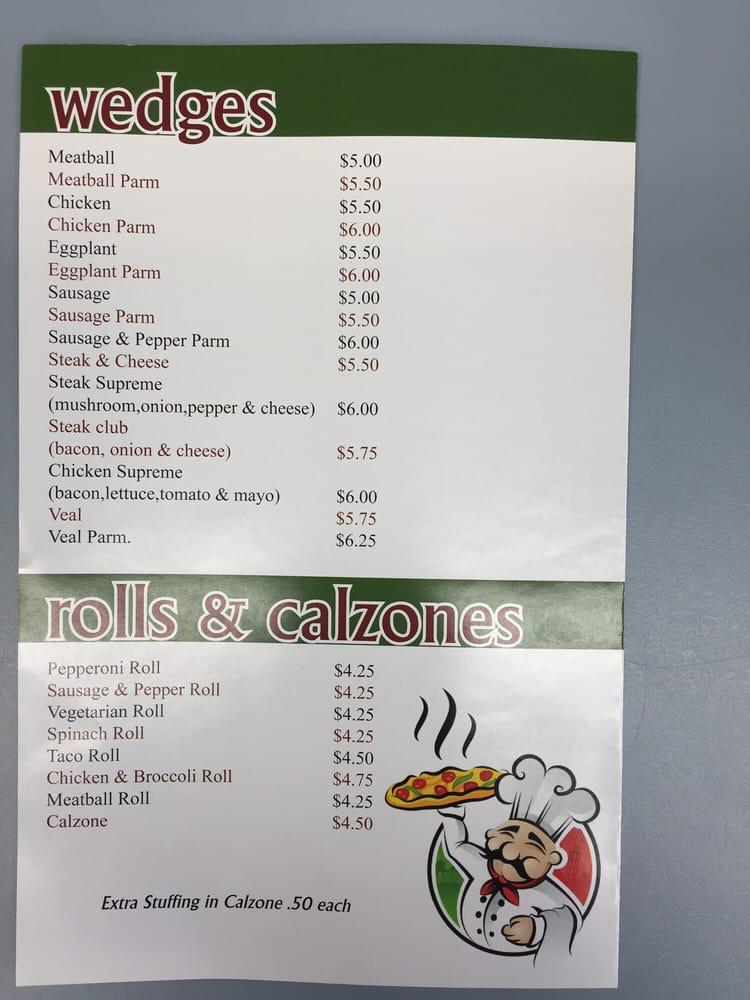 Menu at Gaudino's Italian Kitchen pizzeria, Pawling