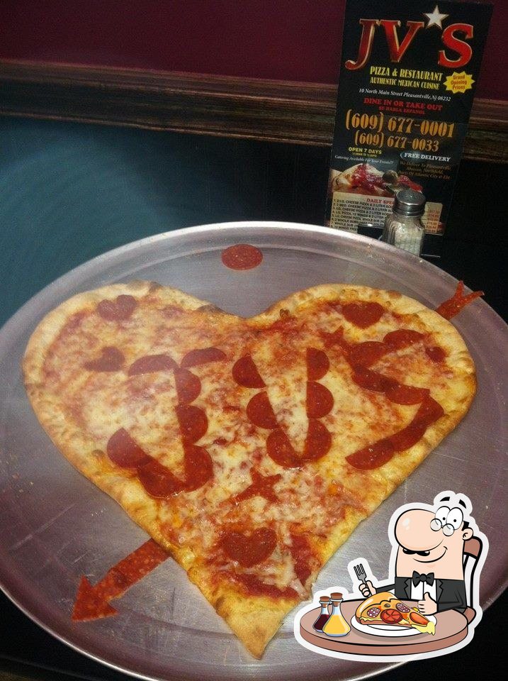 Jv's Pizza & Mexican Restaurant in Pleasantville Restaurant menu and