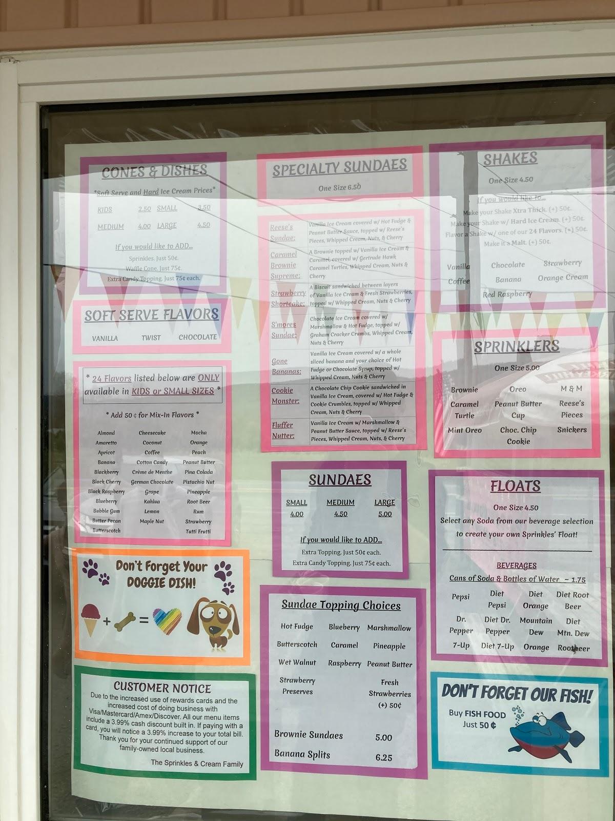 Sprinkles 'n Cream in Otego Restaurant reviews