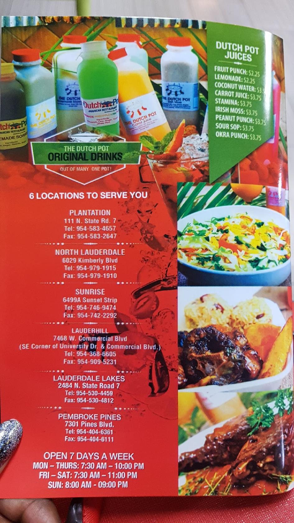 Jamaican Dutch Pot Delivery Menu, Order Online