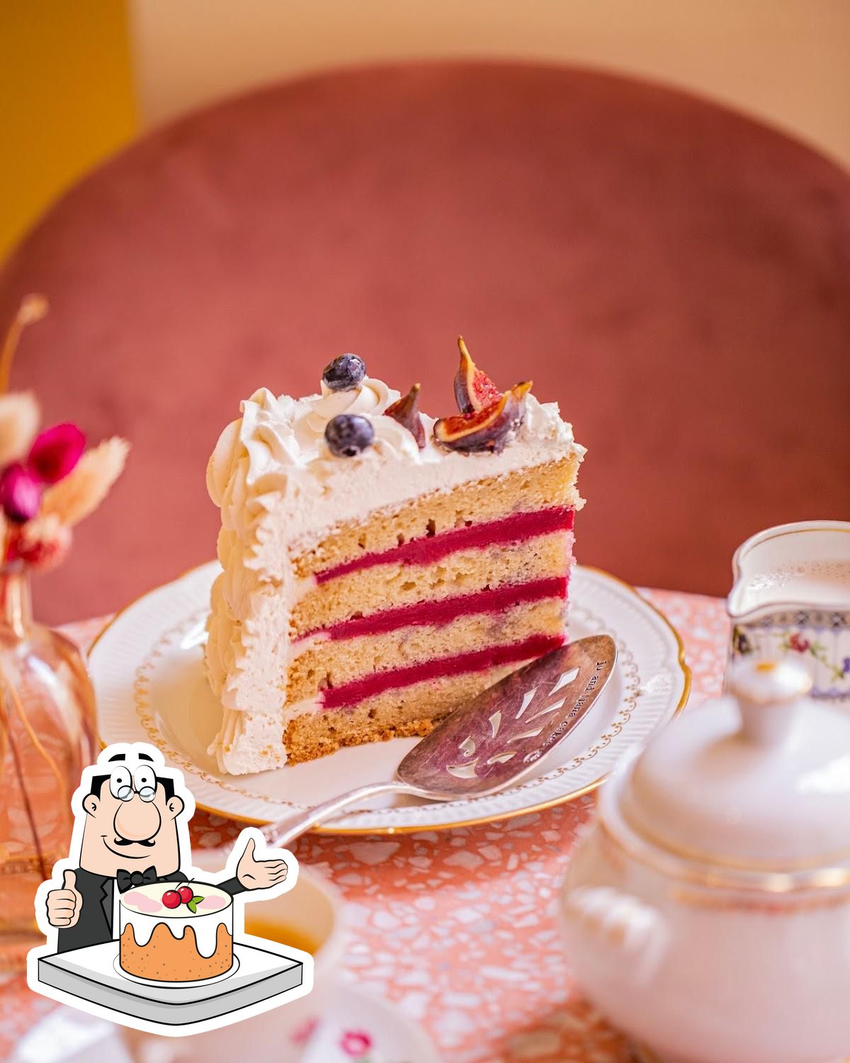 Love And Cakes Paris— Commander gateau d'anniversaire vintage Framboises, Paris Layer Cake