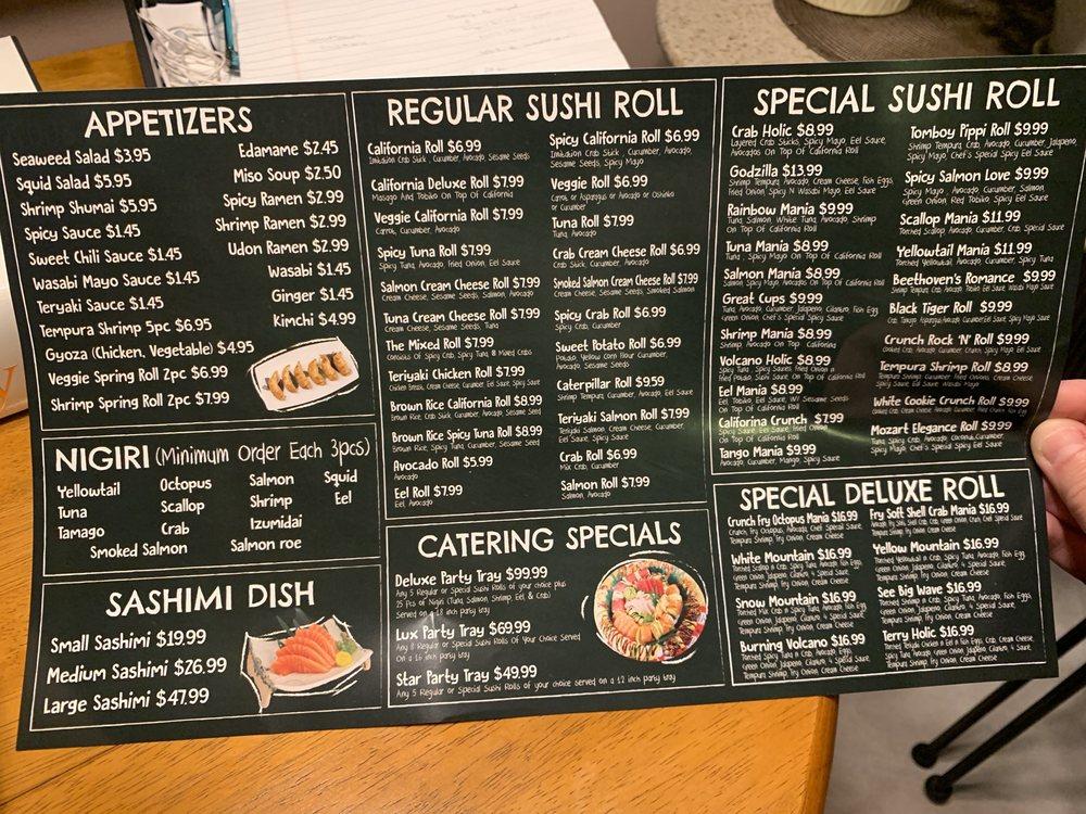 Menu At Kimbop Restaurant Wheeling