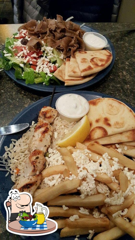 Santorini Greek Grill in Kirkland Restaurant menu and reviews