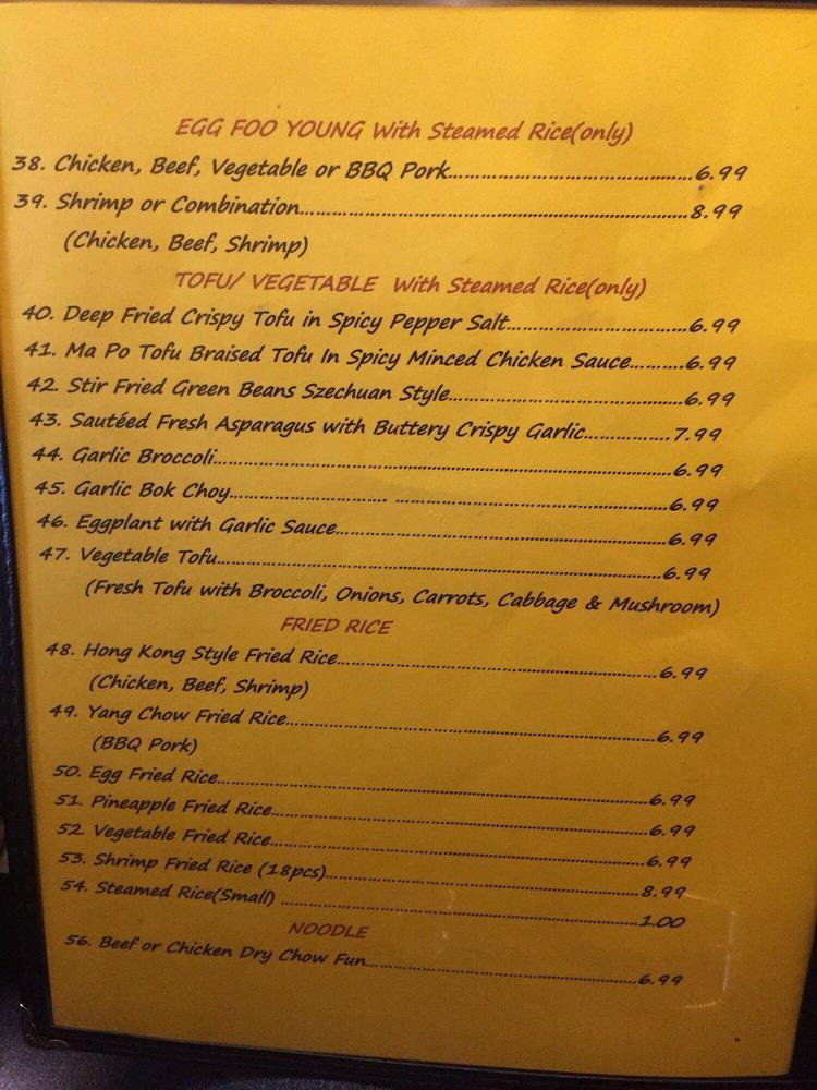 Menu at Gold Dragon Chinese Food restaurant, Yucaipa, County Line Rd 1/2