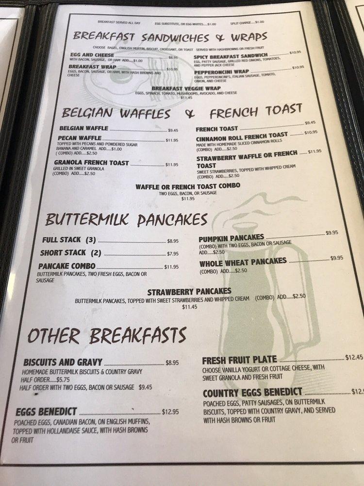 Menu at Cafe and Deli, Santee, Carlton Hills Blvd