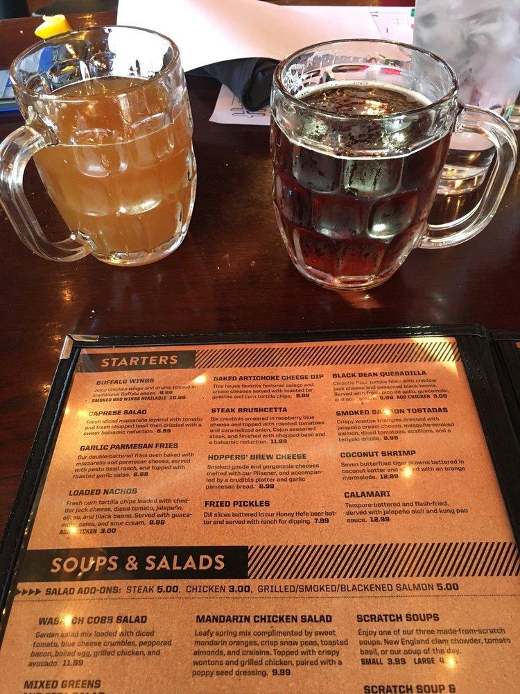 Carta del pub y bar Hopper's, Midvale