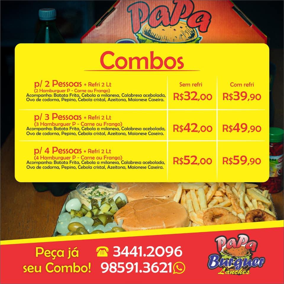 Menu em Papa Burguer lanches pub & Bar, Cachoeirinha