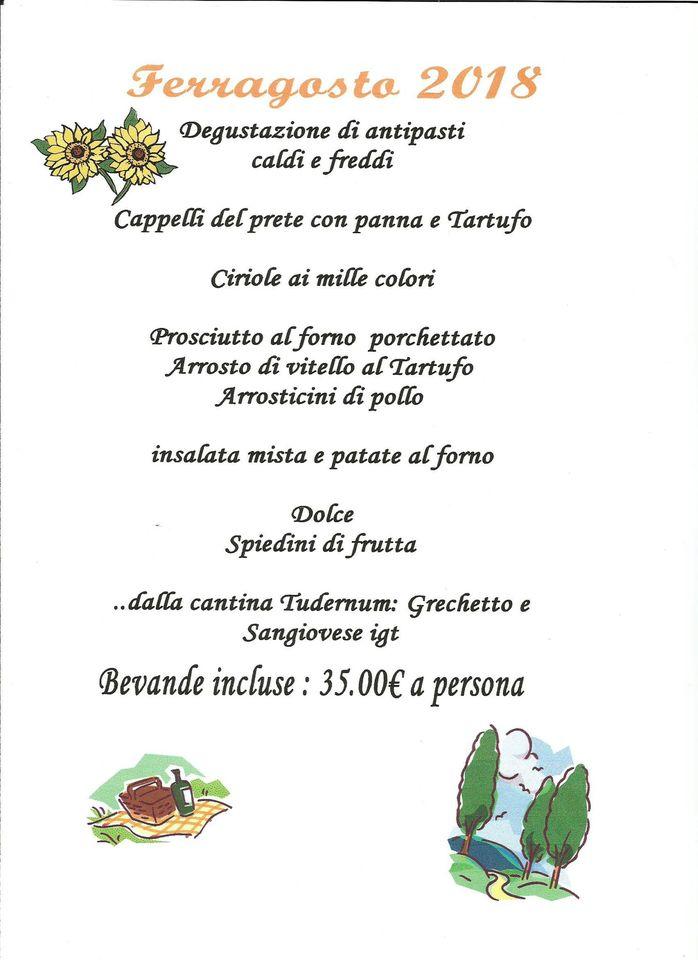 Menu di Trattoria Peppe Scappa 