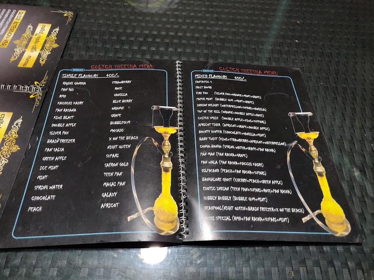 Cafe Ignite menu