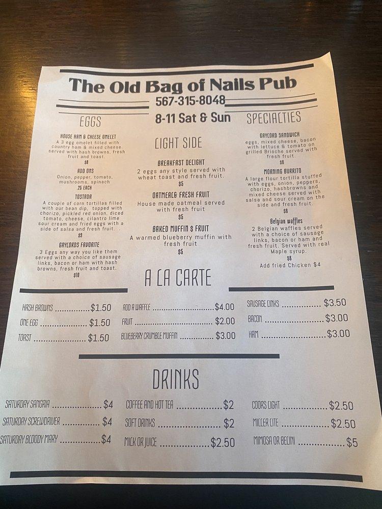 menu-at-the-old-bag-of-nails-pub-toledo-toledo