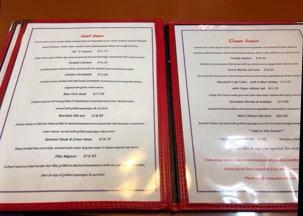 Menu at The Depot restaurant, Ironton