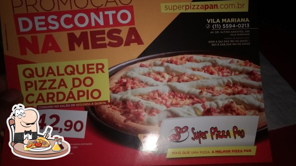 SUPER PIZZA PAN - MANDAQUI, São Paulo - Cardápio, Preços