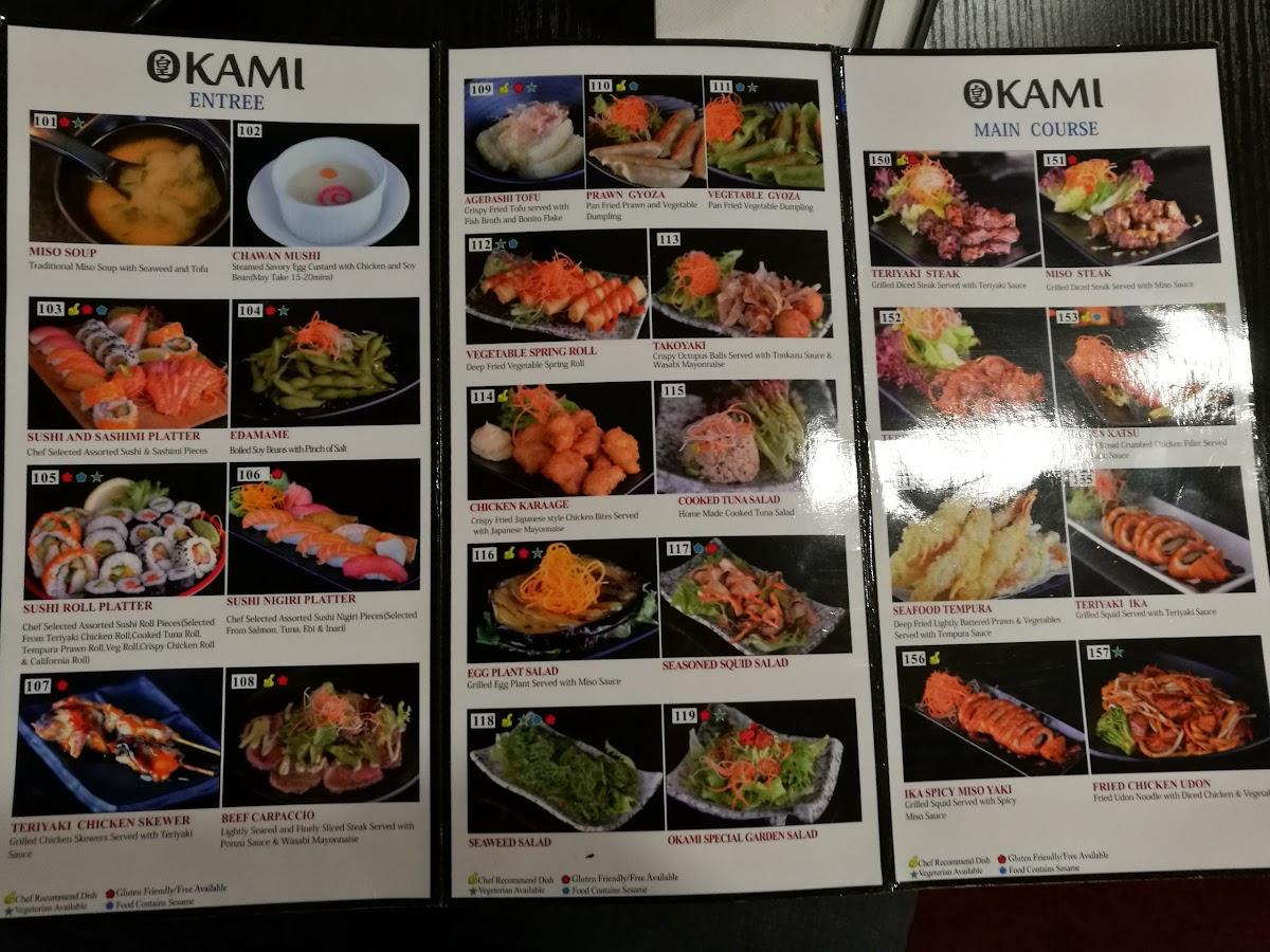 OKAMI JAPANESE RESTAURANT CAMBERWELL - Menu, Prices & Restaurant Reviews -  Tripadvisor