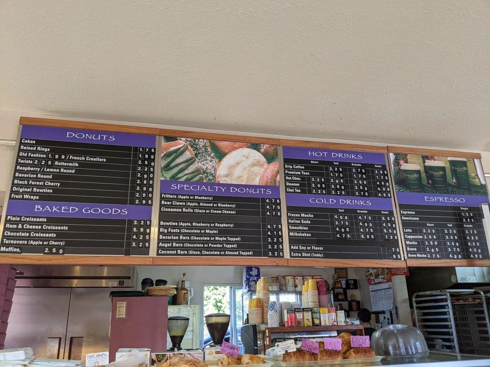 Menu at Donut House restaurant, Anacortes